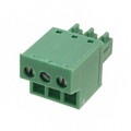 1850673 - TERM BLOCK PLUG 3POS STR 3.81MM