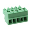 1860883 - TERM BLOCK PLUG 5POS STR 3.81MM