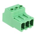 1709050 - TERM BLOCK PLUG 3POS STR 7.62MM