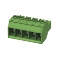 1777752 - TERM BLOCK PLUG 5POS STR 7.62MM
