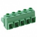 1714304 - TERM BLOCK PLUG 5POS STR 7.62MM