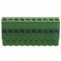 1-284041-0 - TERM BLOCK PLUG 10POS 5.08MM
