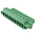 1828320 - TERM BLOCK PLUG 10POS STR 7.62MM