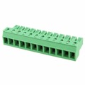 1805000 - TERM BLOCK PLUG 12POS STR 7.62MM