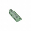 0395305110 - TERM BLOCK PLUG 10POS STR 5.08MM