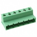 1828841 - TERM BLOCK PLUG 6POS STR 7.62MM