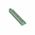 0395305120 - TERM BLOCK PLUG 20POS STR 5.08MM