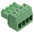 0395005004 - TERM BLOCK PLUG 4POS STR 3.5MM