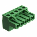 TJ0551560000G - TERM BLOCK PLUG 5POS STR 5.08MM