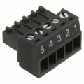0395000205 - TERM BLOCK PLUG 5POS STR 3.5MM