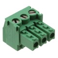 284509-3 - TERM BLOCK PLUG 3POS STR 3.81MM