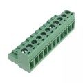 OSTTJ115153 - TERM BLOCK PLUG 11POS STR 5.08MM