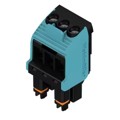 1069370000 - TERM BLOCK PLUG 3POS 90DEG 5MM