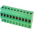 EDZ1100/10 - TERM BLOCK PLUG 10POS 5.08MM
