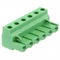 282959-6 - TERM BLOCK PLUG 6POS STR 7.5MM