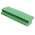 691373500016B - TERM BLOCK PLUG 16POS STR 5.08MM