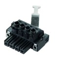 1929900000 - TERM BLOCK PLUG 4POS STR 7.62MM