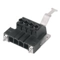 1951160000 - TERM BLOCK PLUG 4POS STR 7.62MM