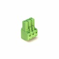 1848902 - TERM BLOCK PLUG 3POS STR 7.62MM