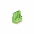 1848915 - TERM BLOCK PLUG 4POS STR 7.62MM