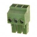 1975590 - TERM BLOCK PLUG 3POS STR 7.62MM