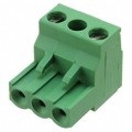 282808-2 - TERM BLOCK PLUG 2POS STR 10MM