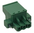 20020012-H031B01LF - TERM BLOCK PLUG 3POS STR 5.08MM