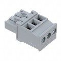5437952 - TERM BLOCK PLUG 3POS 90DEG 5MM