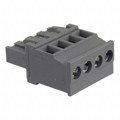 5437965 - TERM BLOCK PLUG 4POS 90DEG 5MM