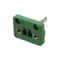1829345 - TERM BLK HEADER 2POS GREEN