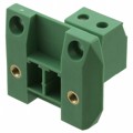 1840557 - TERM BLK HEADER 2POS GREEN