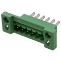 0707141 - TERM BLK HEADER 6POS GREEN