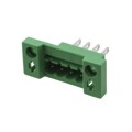 0707264 - TERM BLK HEADER 4POS GREEN