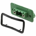 1899281 - TERM BLK HEADER 2POS GREEN