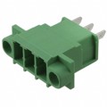 1861167 - TERM BLK HEADER 3POS GREEN