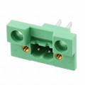 0710028 - TERM BLK HEADER 2POS GREEN
