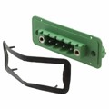 1899003 - TERM BLK HEADER 4POS GREEN