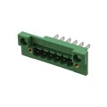 0710060 - TERM BLK HEADER 6POS GREEN