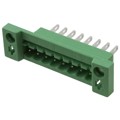 0707057 - TERM BLK HEADER 8POS GREEN