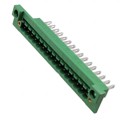 0710316 - TERM BLK HEADER 16POS GREEN