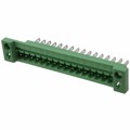 0707374 - TERM BLK HEADER 16POS GREEN