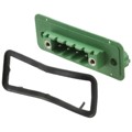 1899304 - TERM BLK HEADER 4POS GREEN