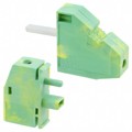 0709291 - TERM BLK SCREW CLAMP 1POS GREEN