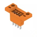 1599150000 - TERM BLK HEADER 4POS ORANGE