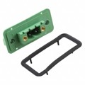 1898981 - TERM BLK HEADER 2POS GREEN
