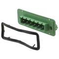 1898871 - TERM BLK HEADER 6POS GREEN