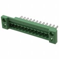 0707196 - TERM BLK HEADER 12POS GREEN