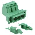 1703386 - TERM BLK HEADER 3POS GREEN