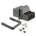 1708746 - TERM BLK PUSH IN CLMP 3POS GRAY
