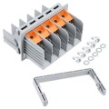 1708749 - TERM BLK PUSH IN CLMP 5POS GRAY